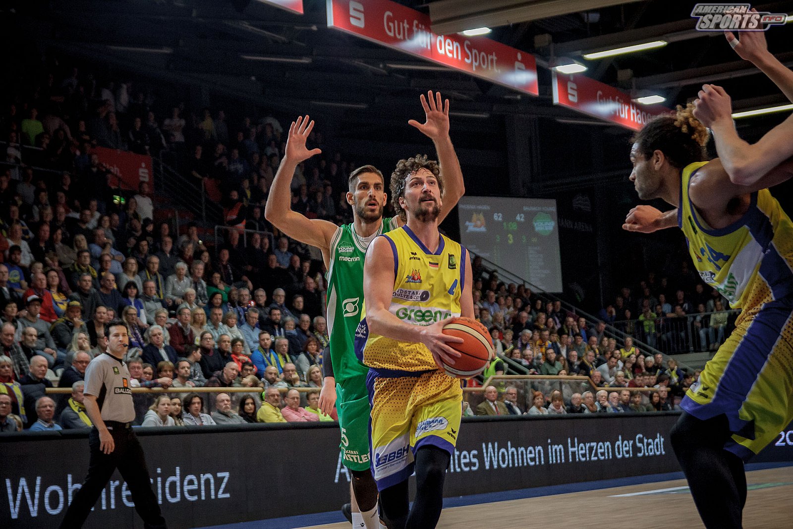 ProA Basketball: Phoenix Hagen vs Baunach Young Pikes 85:63 16.12.2018