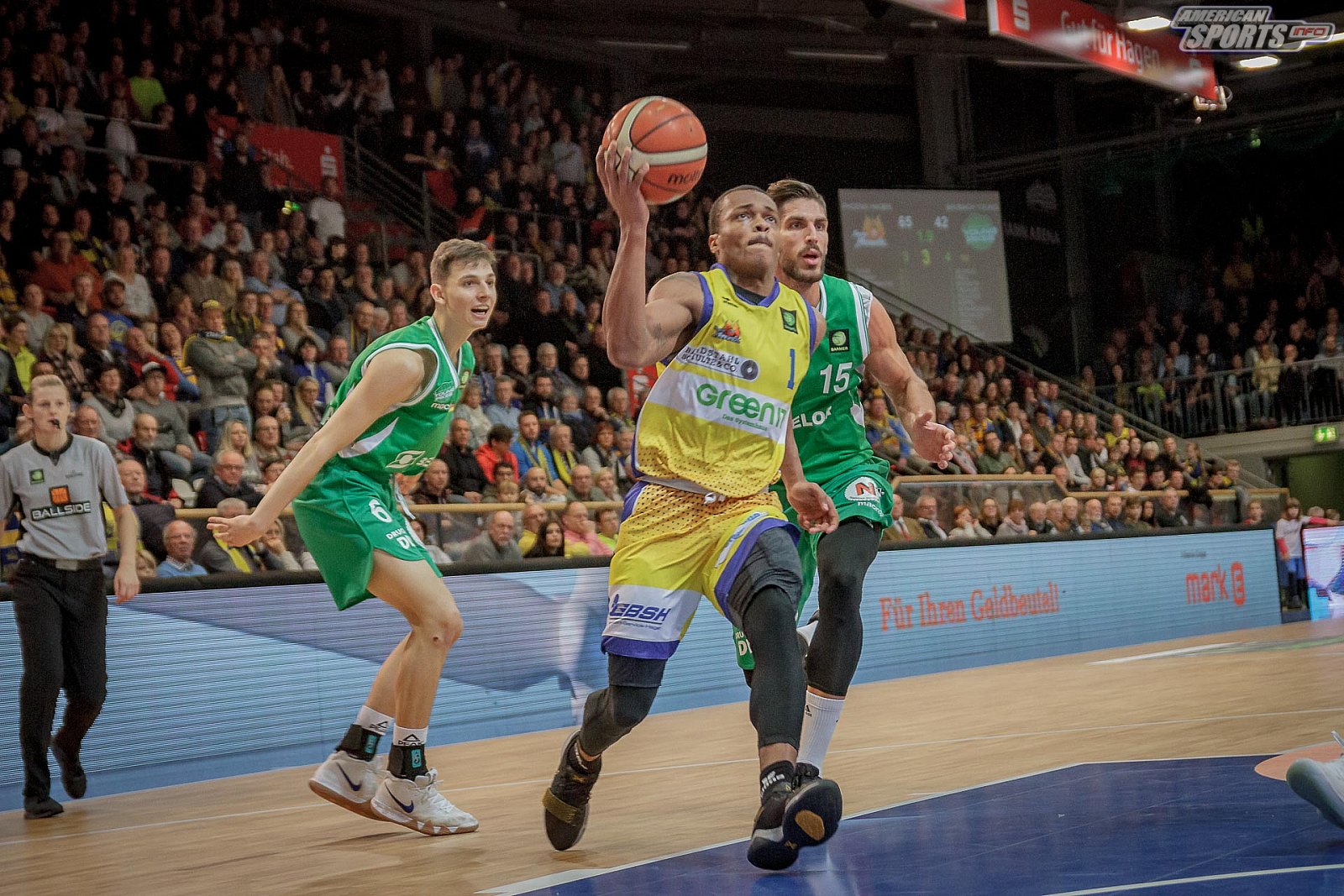 ProA Basketball: Phoenix Hagen vs Baunach Young Pikes 85:63 16.12.2018