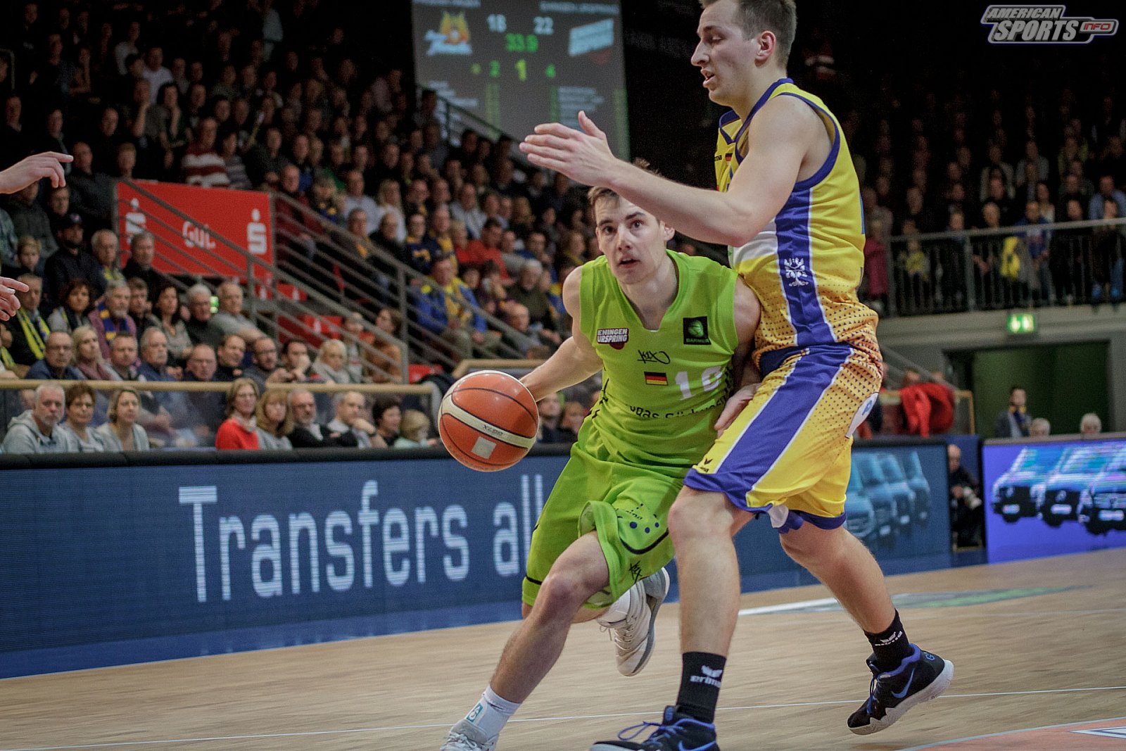 ProA Basketball: Phoenix Hagen vs Team Ehingen Urspring 79:81 05.01.2019