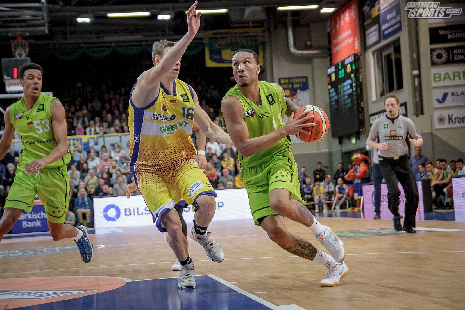 ProA Basketball: Phoenix Hagen vs Team Ehingen Urspring 79:81 05.01.2019