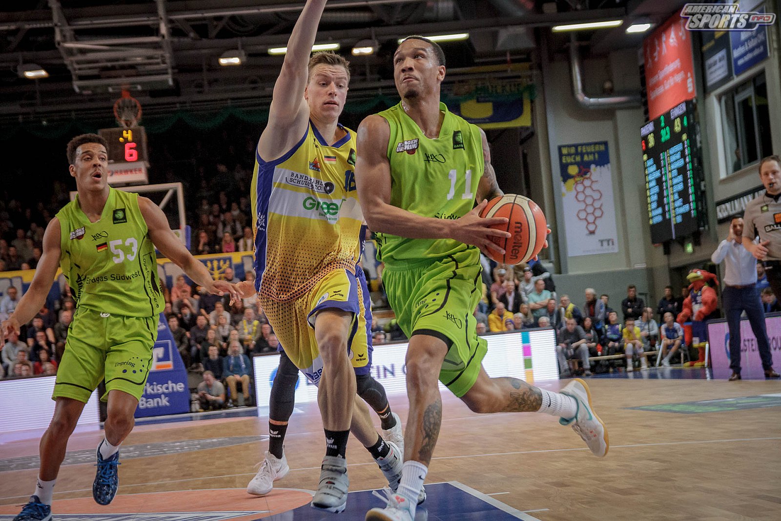 ProA Basketball: Phoenix Hagen vs Team Ehingen Urspring 79:81 05.01.2019