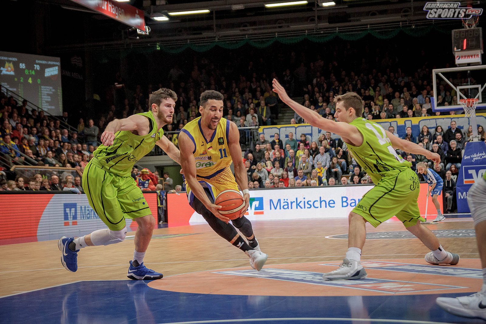 ProA Basketball: Phoenix Hagen vs Team Ehingen Urspring 79:81 05.01.2019