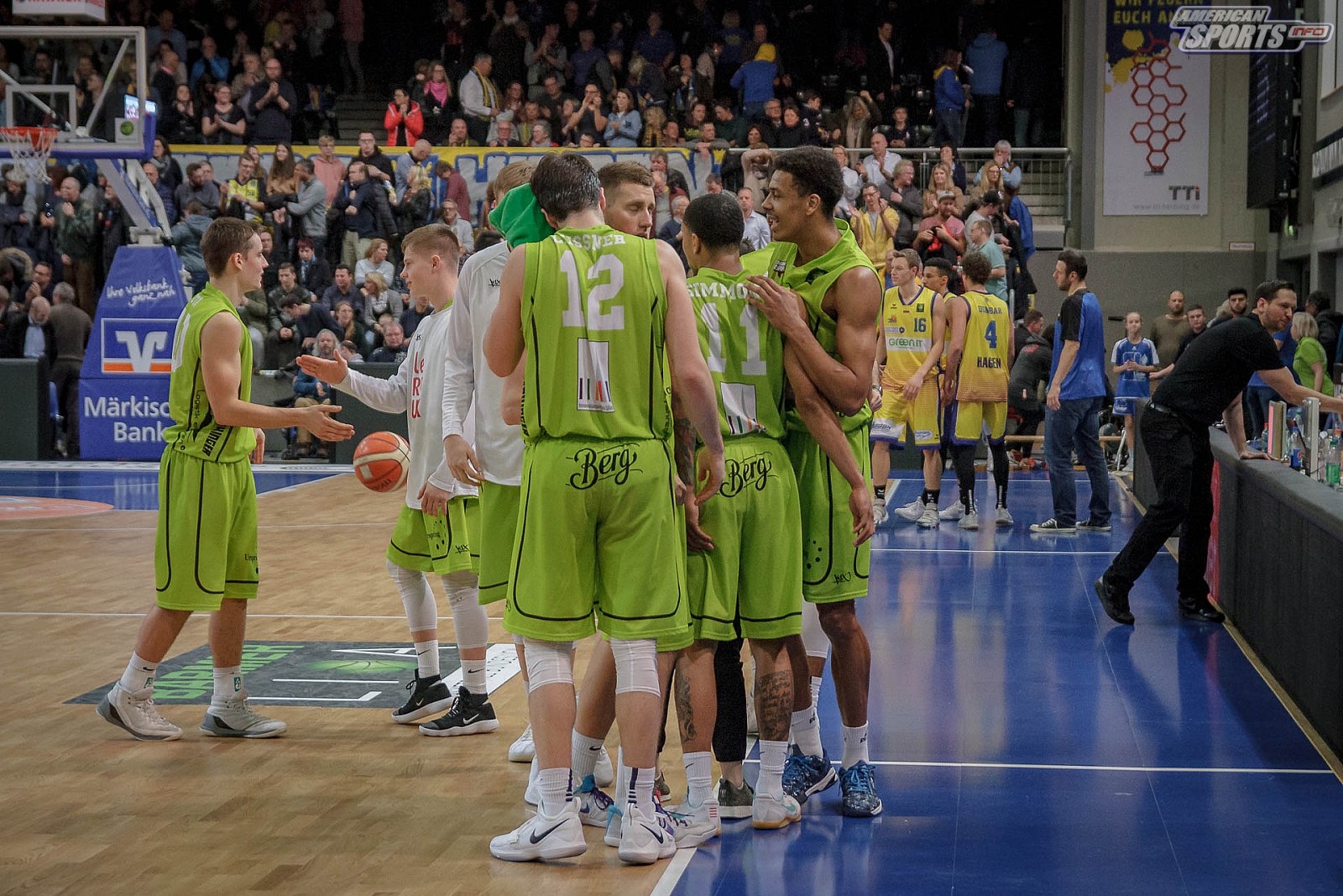 ProA Basketball: Phoenix Hagen vs Team Ehingen Urspring 79:81 05.01.2019