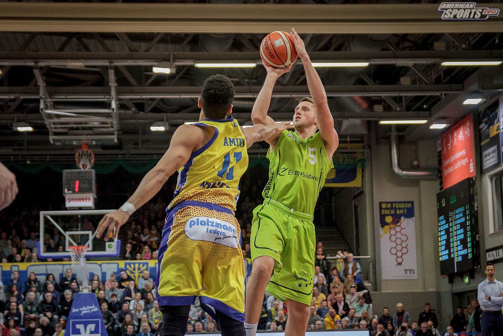ProA Basketball: Phoenix Hagen vs Team Ehingen Urspring 79:81 05.01.2019