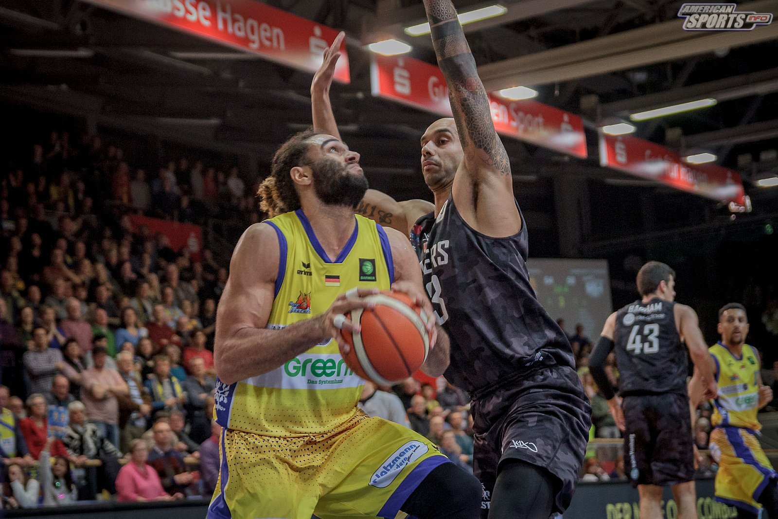 ProA Basketball: Phoenix Hagen vs Hamburg Towers 84:70 24.11.2018
