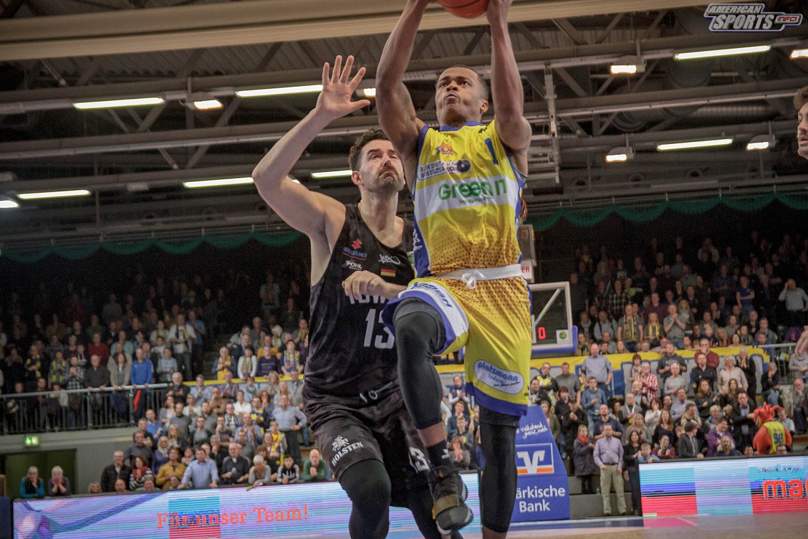 ProA Basketball: Phoenix Hagen vs Hamburg Towers 84:70 24.11.2018