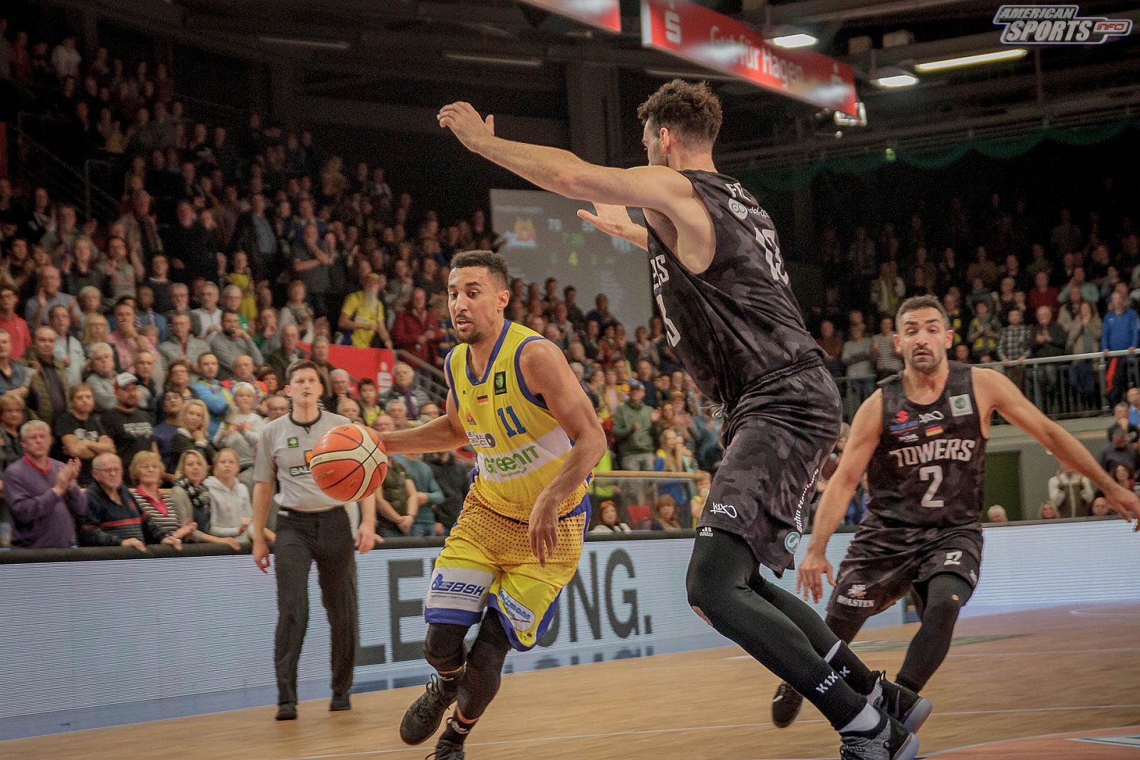 ProA Basketball: Phoenix Hagen vs Hamburg Towers 84:70 24.11.2018