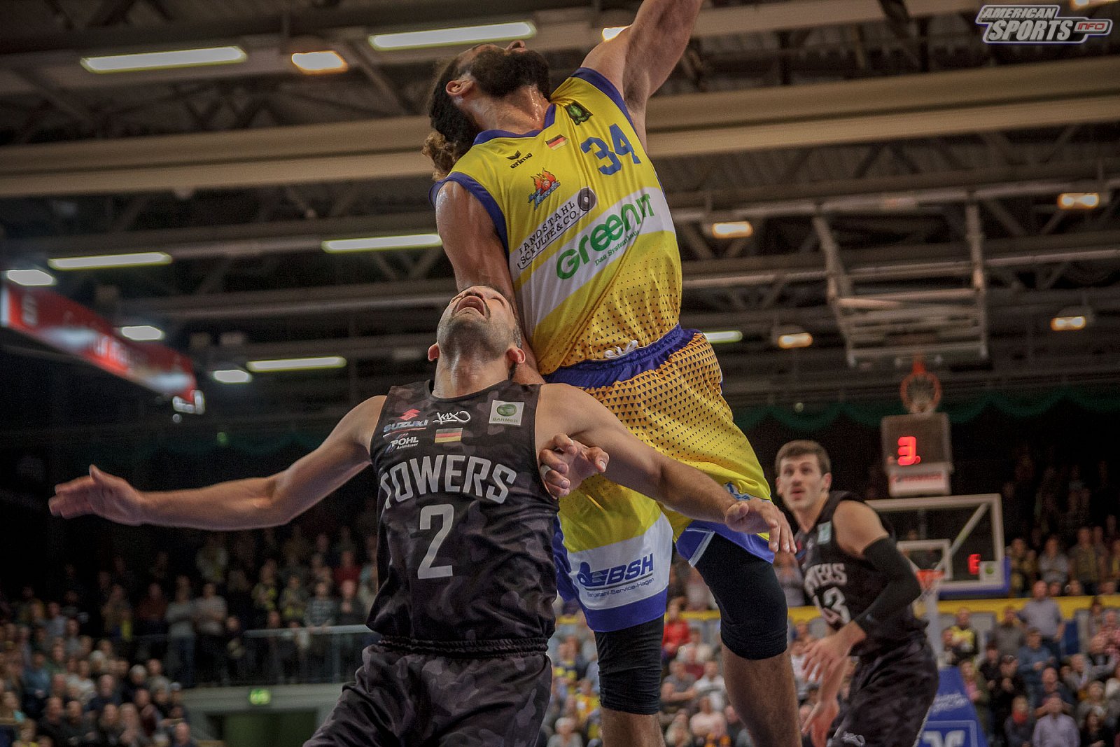 ProA Basketball: Phoenix Hagen vs Hamburg Towers 84:70 24.11.2018