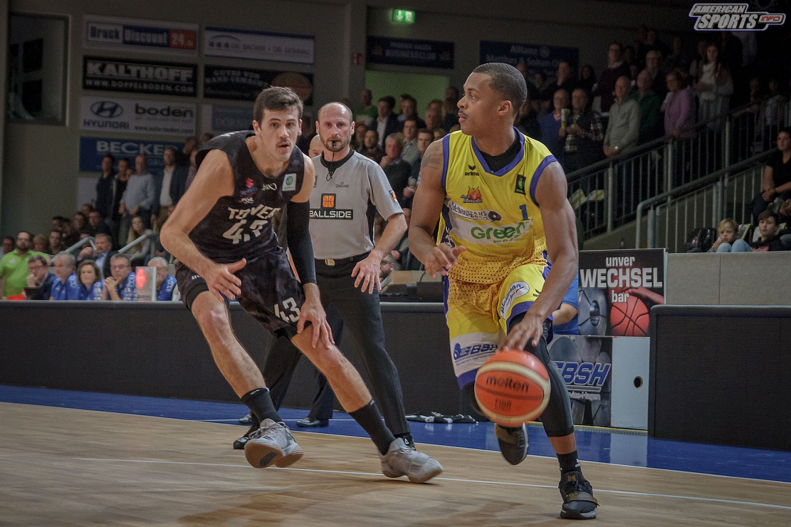 ProA Basketball: Phoenix Hagen vs Hamburg Towers 84:70 24.11.2018