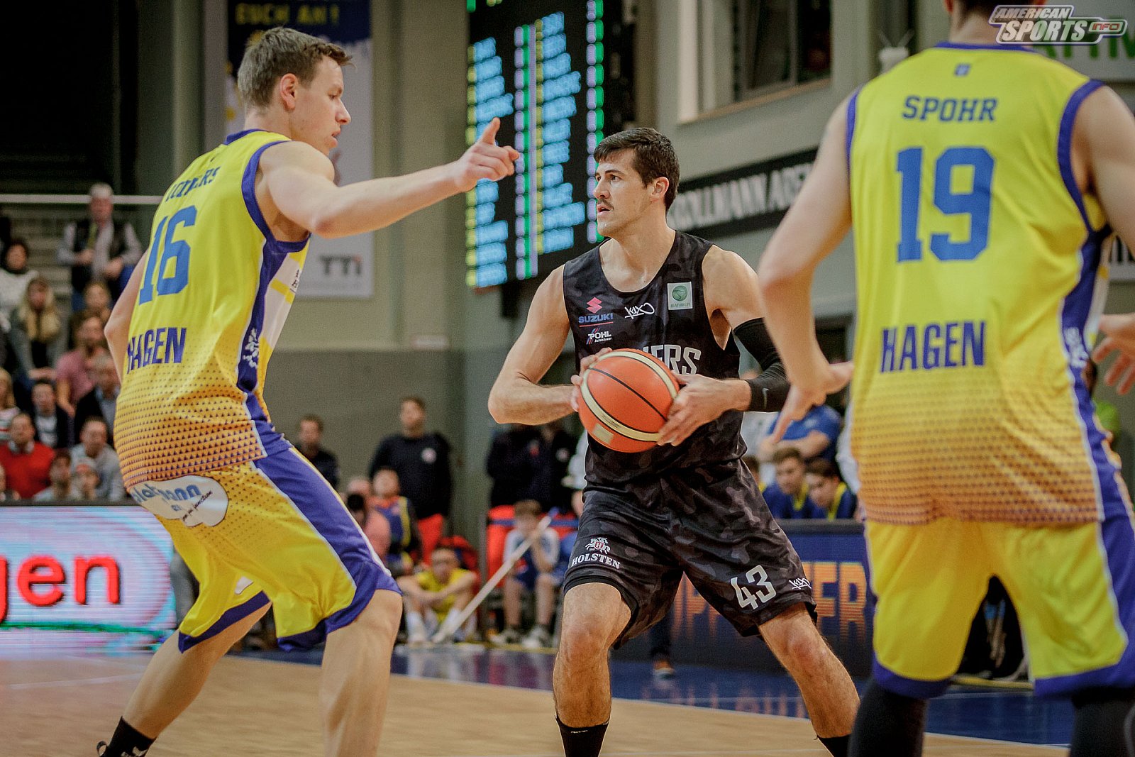 ProA Basketball: Phoenix Hagen vs Hamburg Towers 84:70 24.11.2018