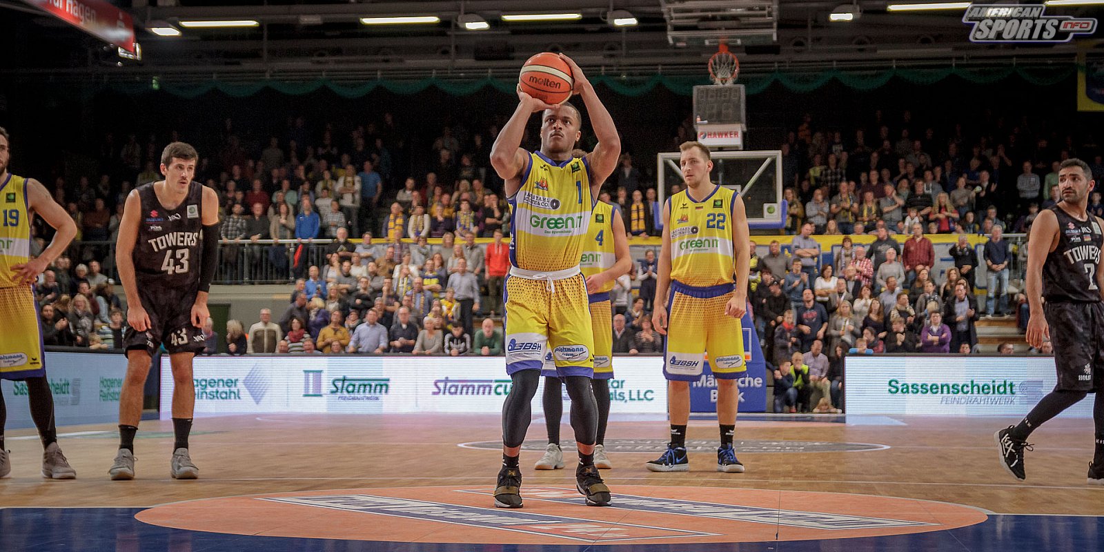 ProA Basketball: Phoenix Hagen vs Hamburg Towers 84:70 24.11.2018