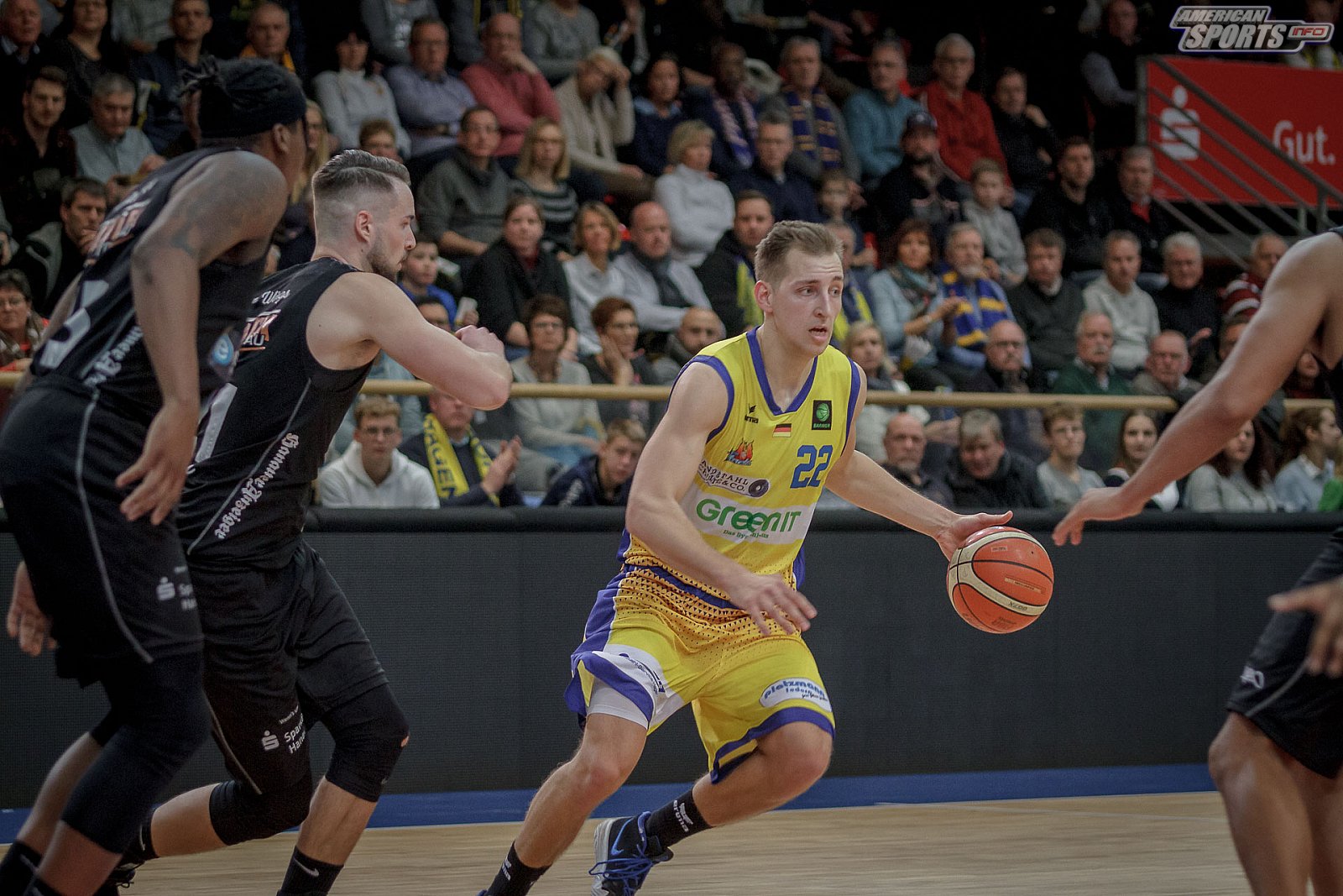 ProA Basketball: Phoenix Hagen vs EBBECKE White Wings hanau 76:82 19.01.2019