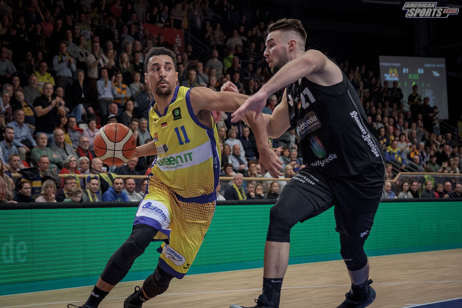 ProA Basketball: Phoenix Hagen vs EBBECKE White Wings hanau 76:82 19.01.2019