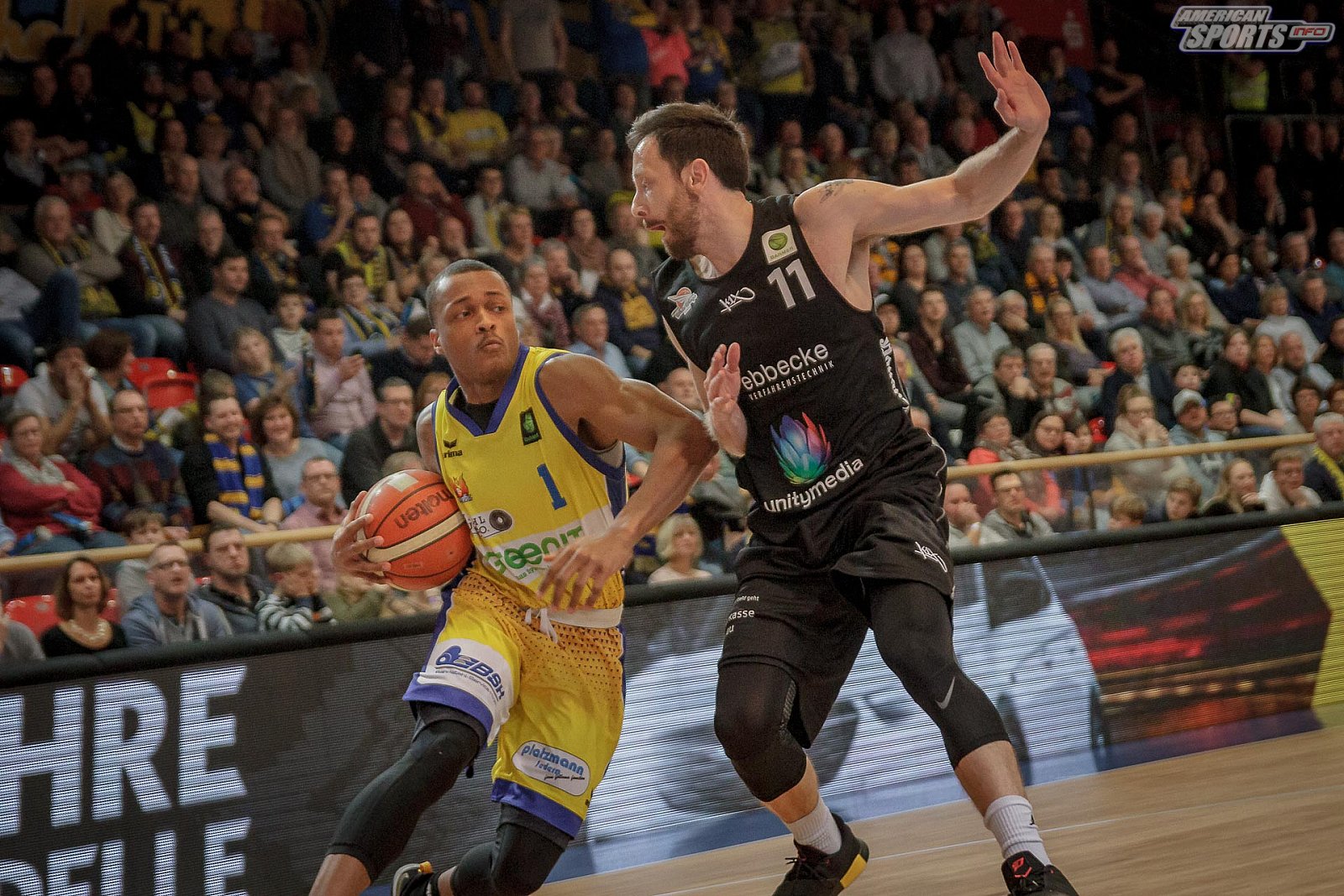 ProA Basketball: Phoenix Hagen vs EBBECKE White Wings hanau 76:82 19.01.2019