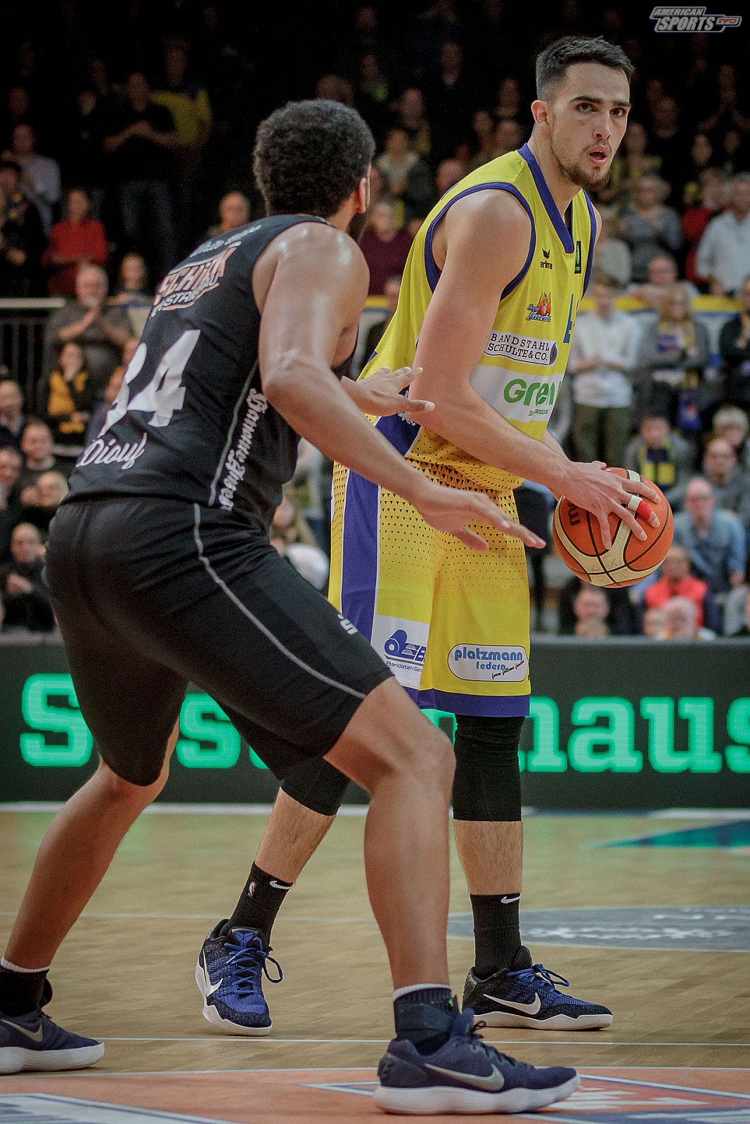 ProA Basketball: Phoenix Hagen vs EBBECKE White Wings hanau 76:82 19.01.2019