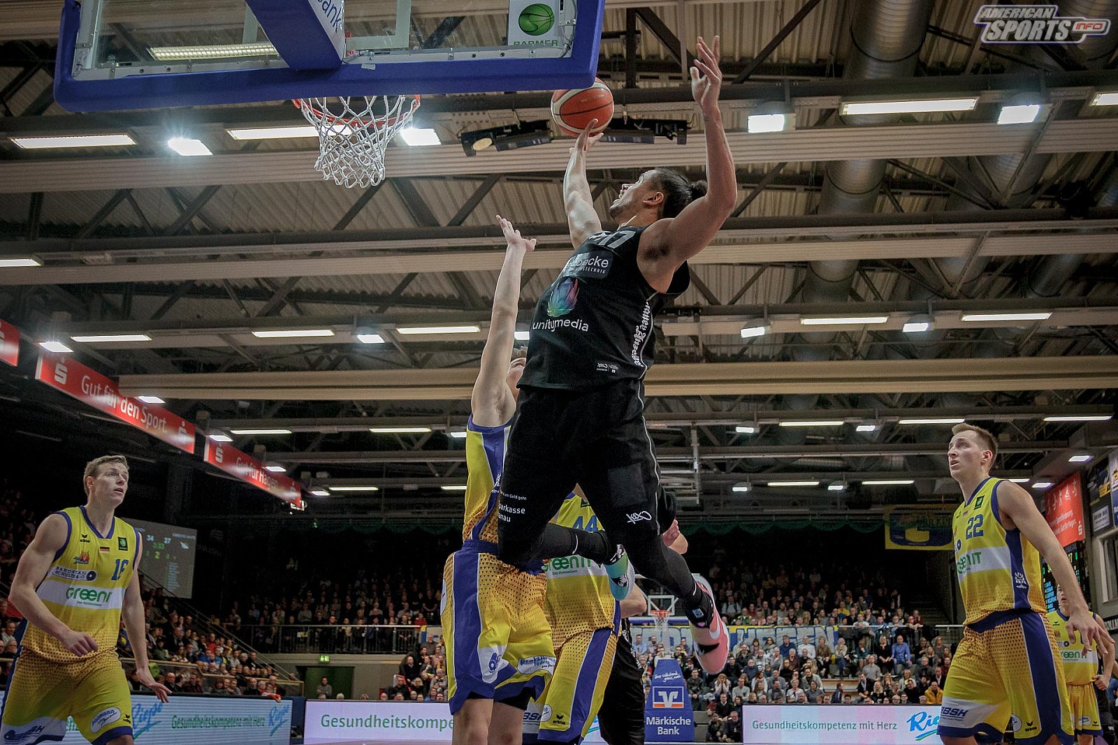 ProA Basketball: Phoenix Hagen vs EBBECKE White Wings hanau 76:82 19.01.2019