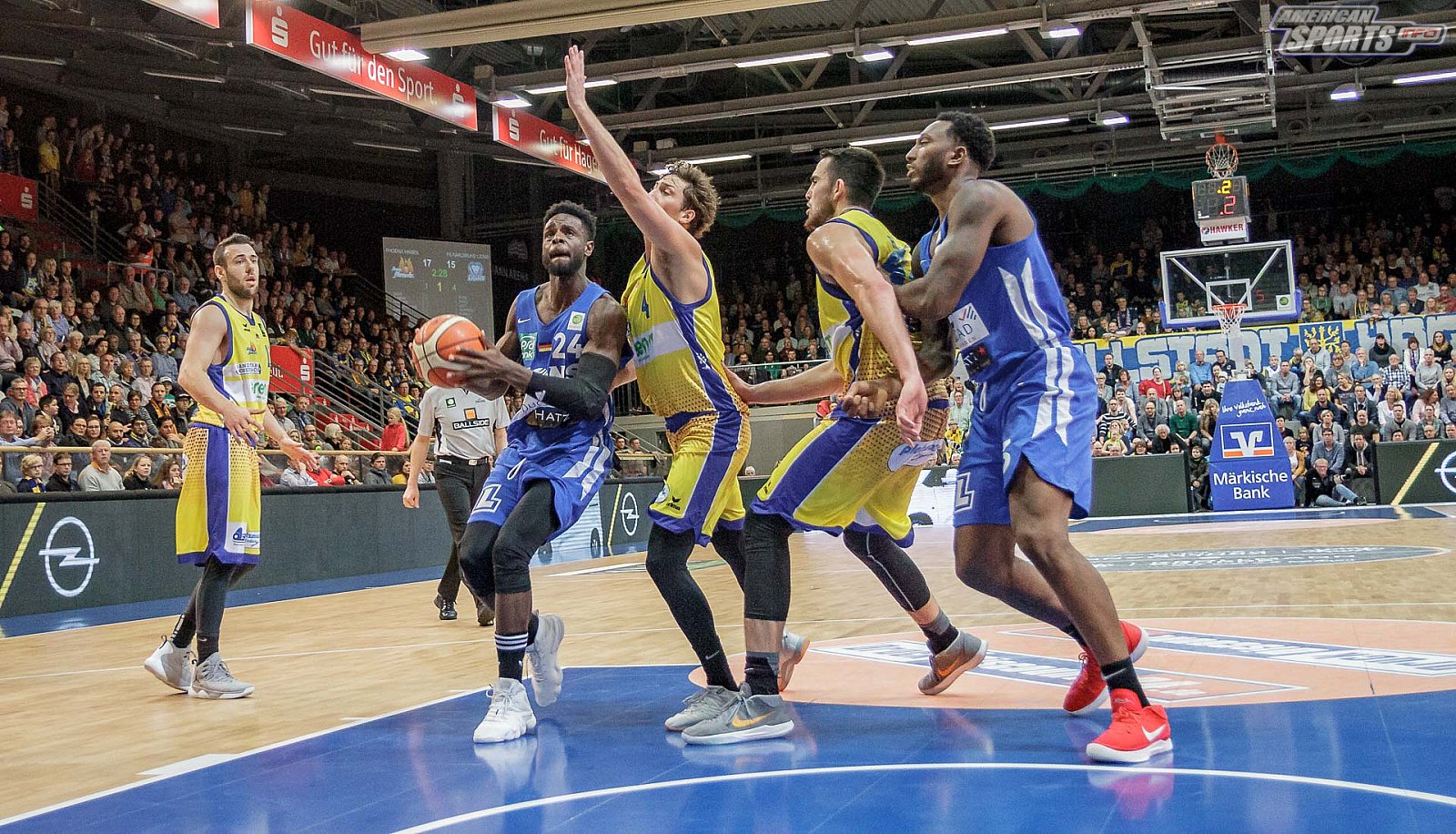 ProA Basketball: Phoenix Hagen vs PS Karlsruhe Lions 87:94 04.11.2018