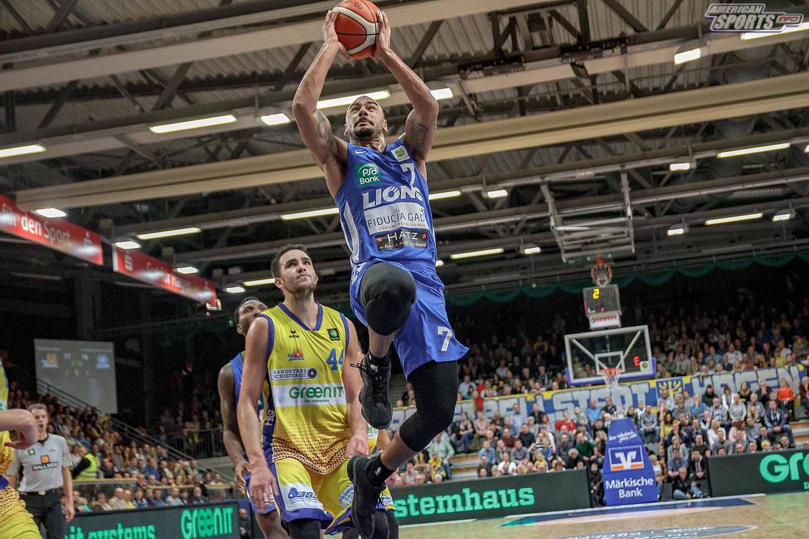 ProA Basketball: Phoenix Hagen vs PS Karlsruhe Lions 87:94 04.11.2018