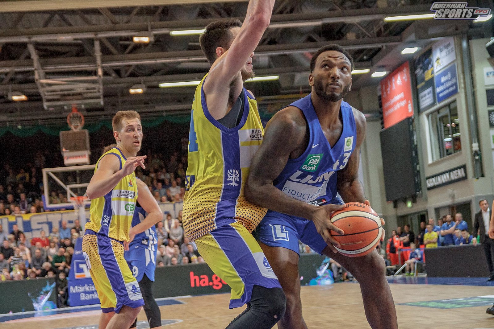 ProA Basketball: Phoenix Hagen vs PS Karlsruhe Lions 87:94 04.11.2018