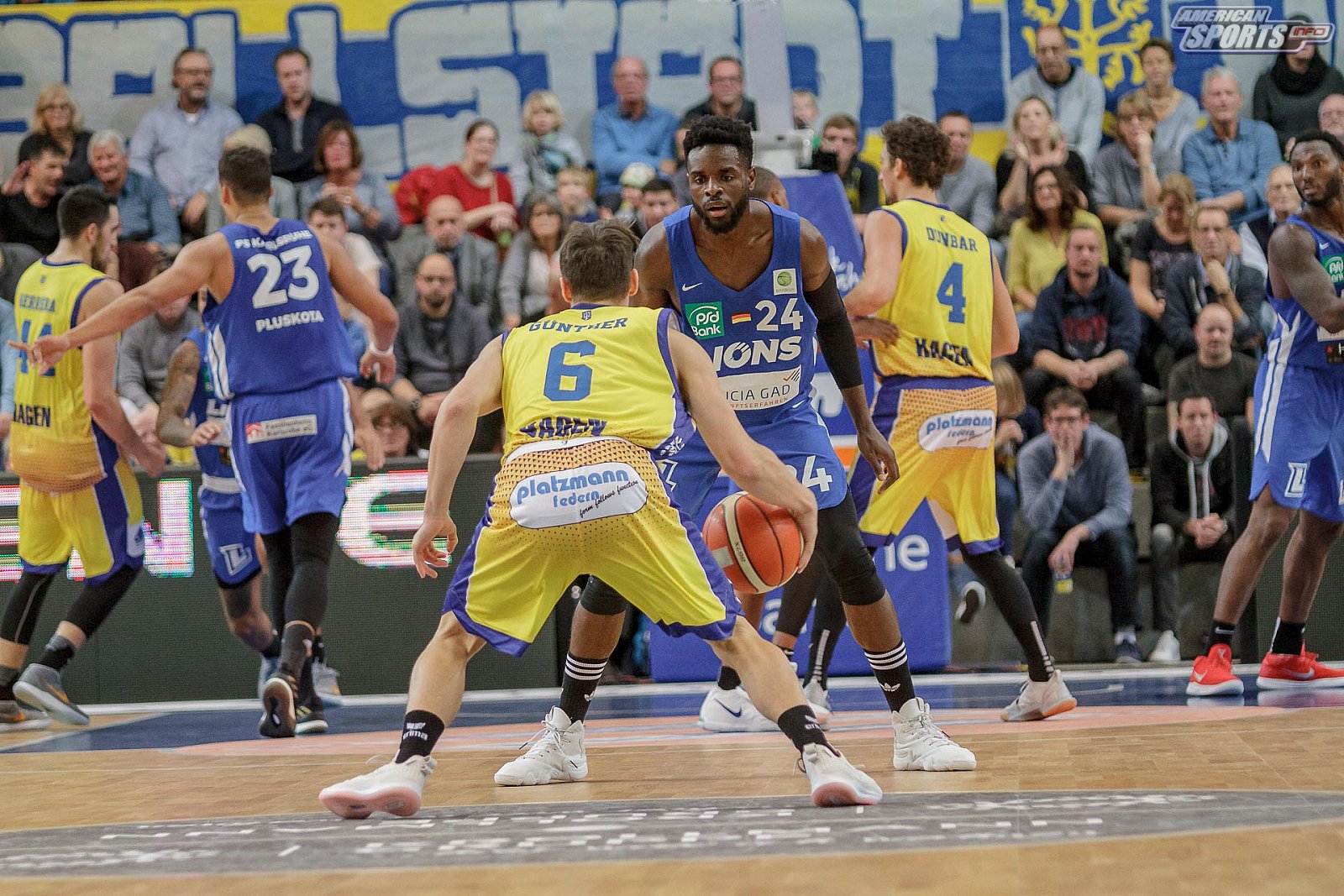 ProA Basketball: Phoenix Hagen vs PS Karlsruhe Lions 87:94 04.11.2018