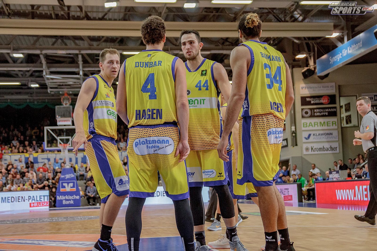 ProA Basketball: Phoenix Hagen vs PS Karlsruhe Lions 87:94 04.11.2018