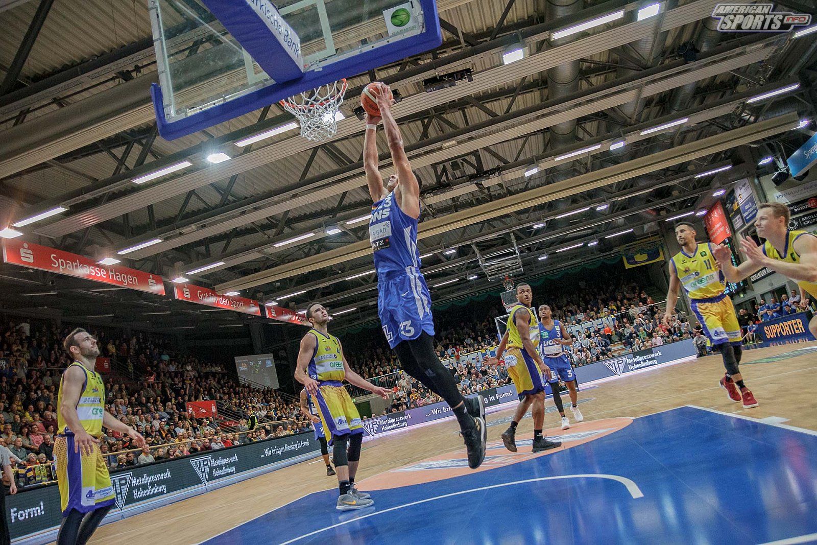 ProA Basketball: Phoenix Hagen vs PS Karlsruhe Lions 87:94 04.11.2018