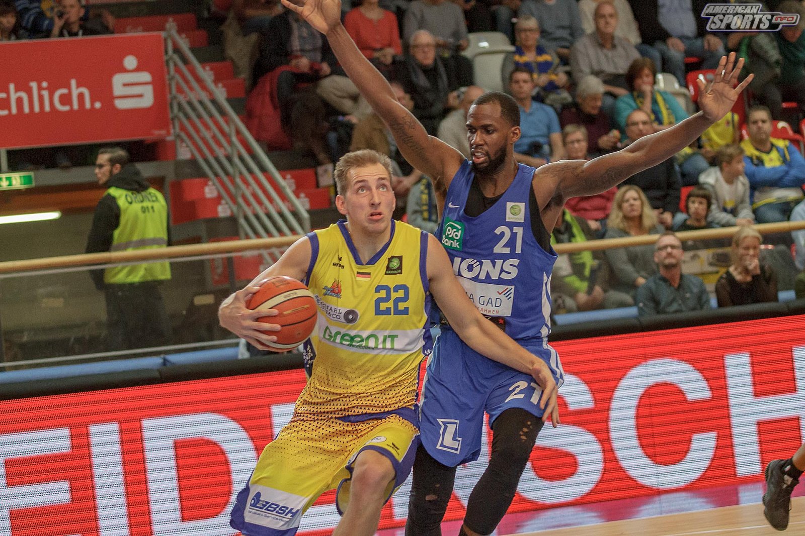 ProA Basketball: Phoenix Hagen vs PS Karlsruhe Lions 87:94 04.11.2018