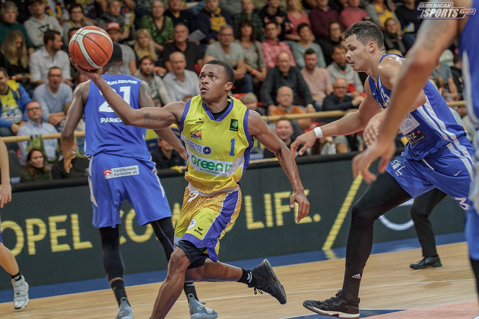 ProA Basketball: Phoenix Hagen vs PS Karlsruhe Lions 87:94 04.11.2018