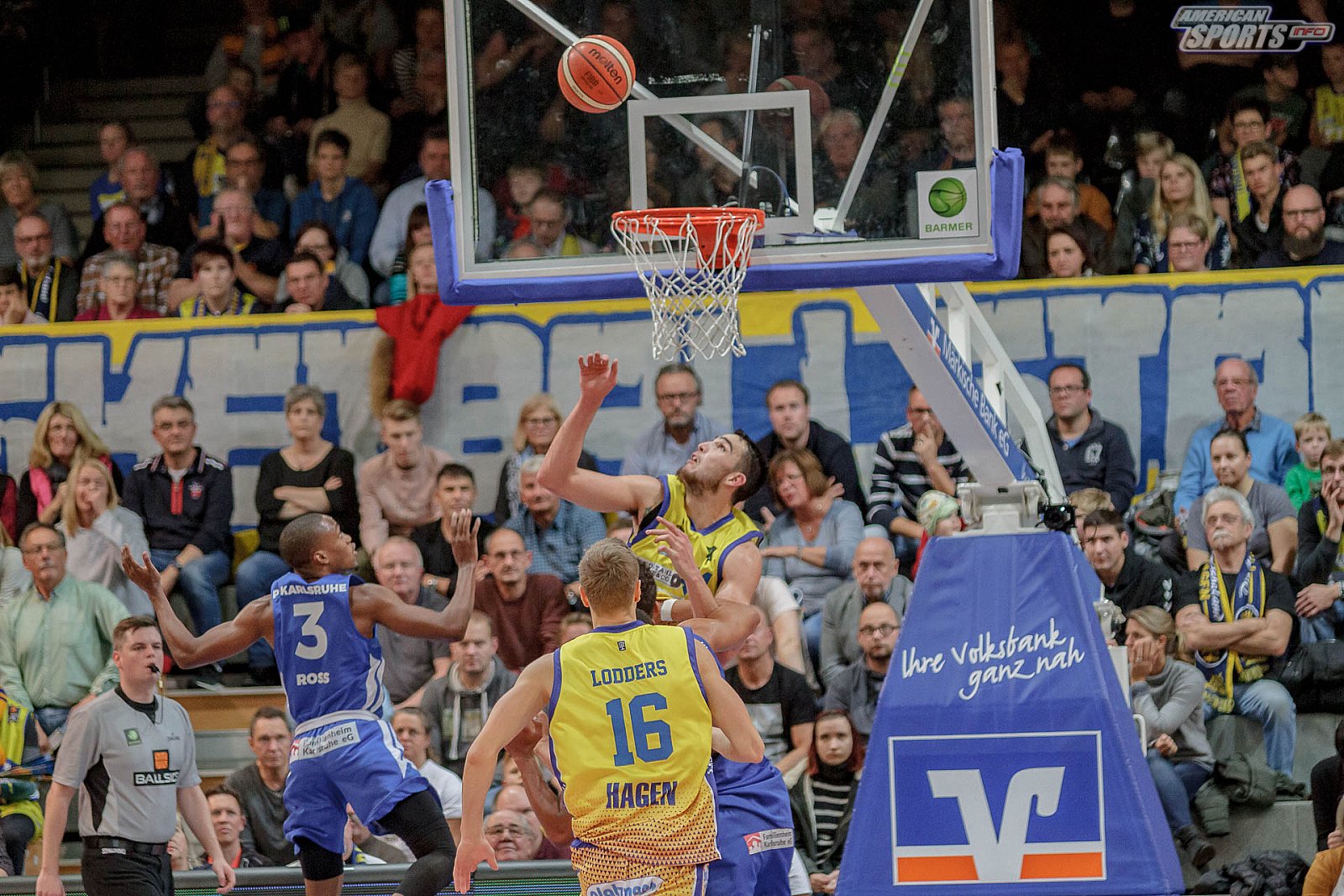 ProA Basketball: Phoenix Hagen vs PS Karlsruhe Lions 87:94 04.11.2018