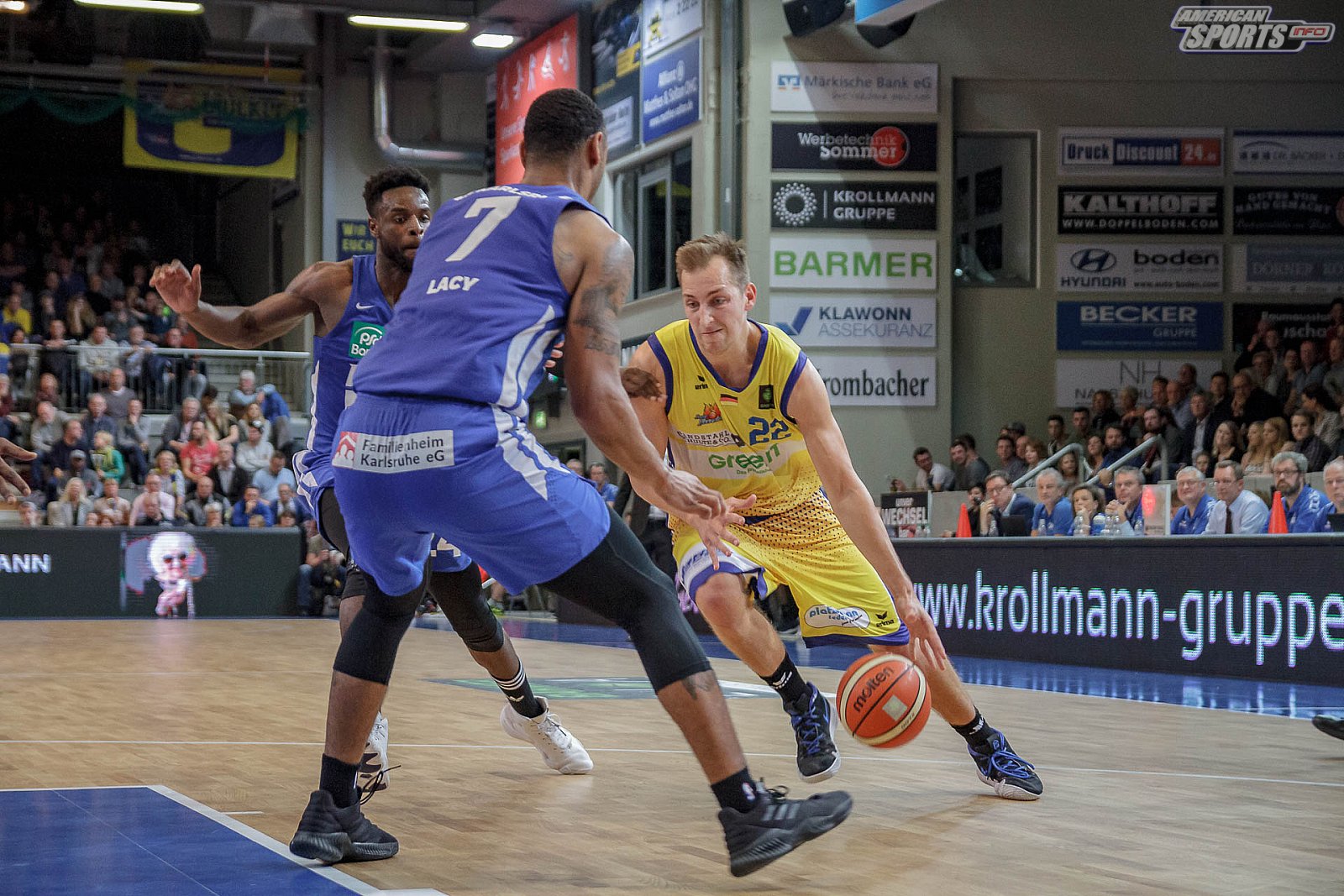 ProA Basketball: Phoenix Hagen vs PS Karlsruhe Lions 87:94 04.11.2018