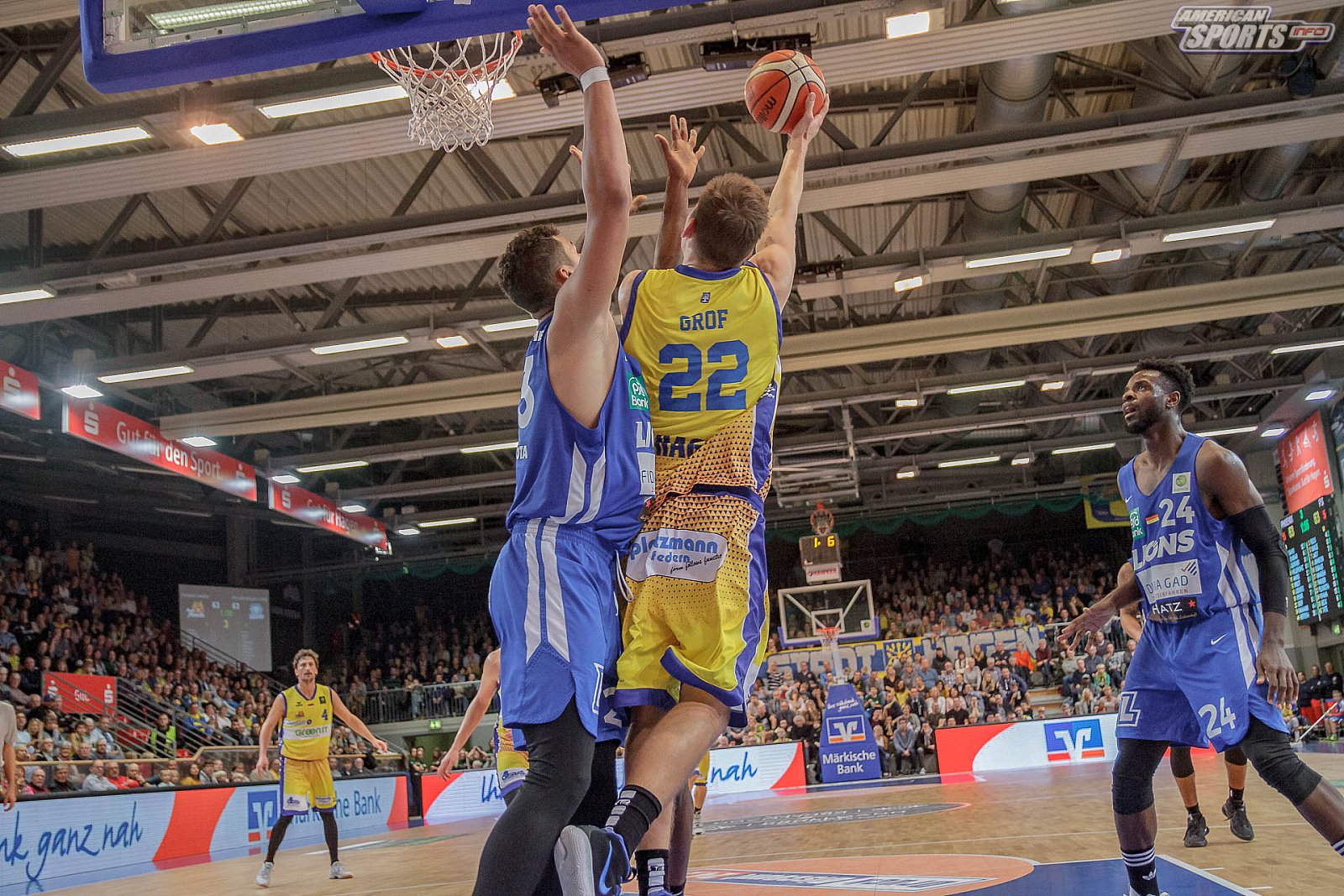 ProA Basketball: Phoenix Hagen vs PS Karlsruhe Lions 87:94 04.11.2018