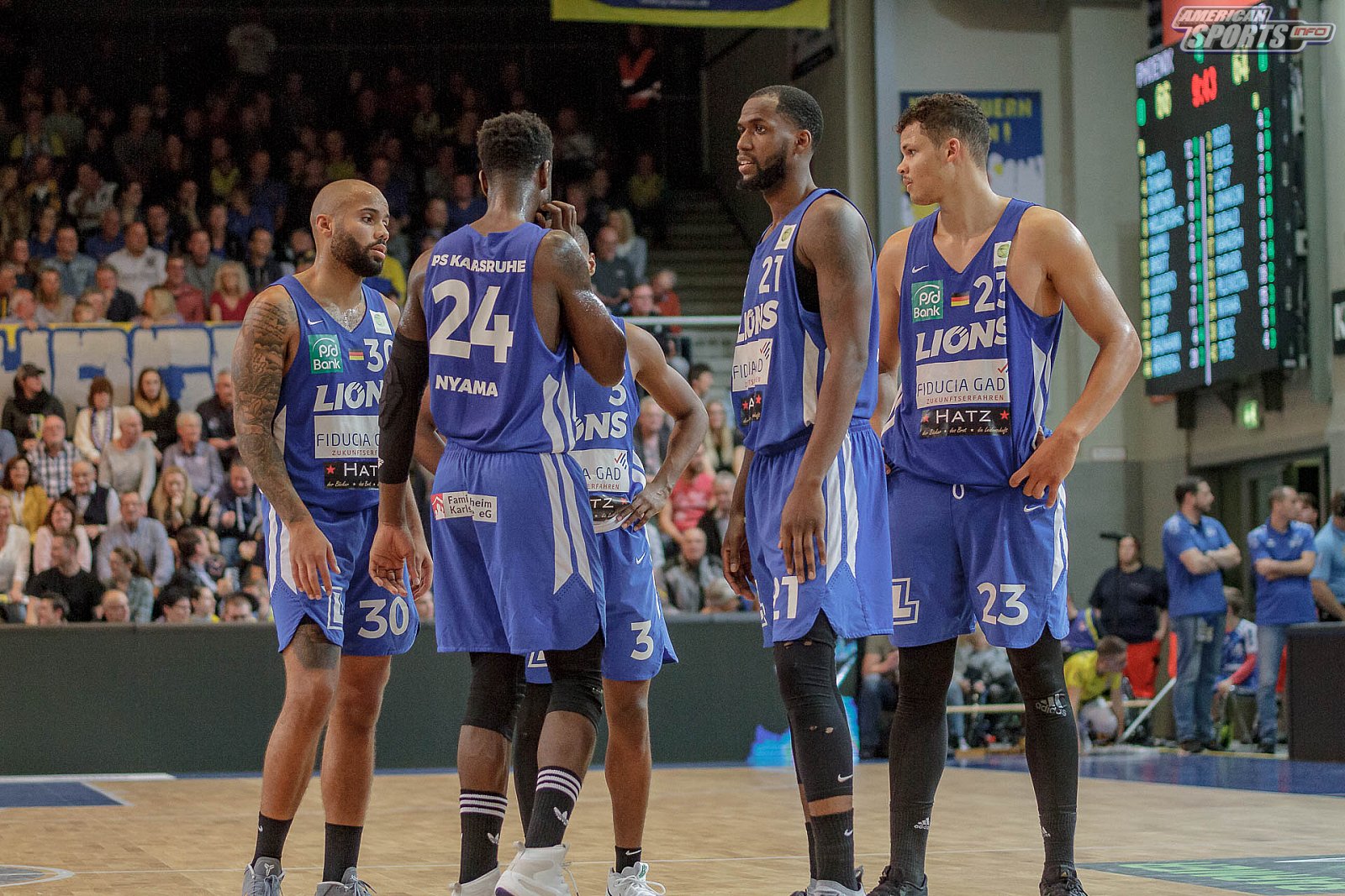 ProA Basketball: Phoenix Hagen vs PS Karlsruhe Lions 87:94 04.11.2018