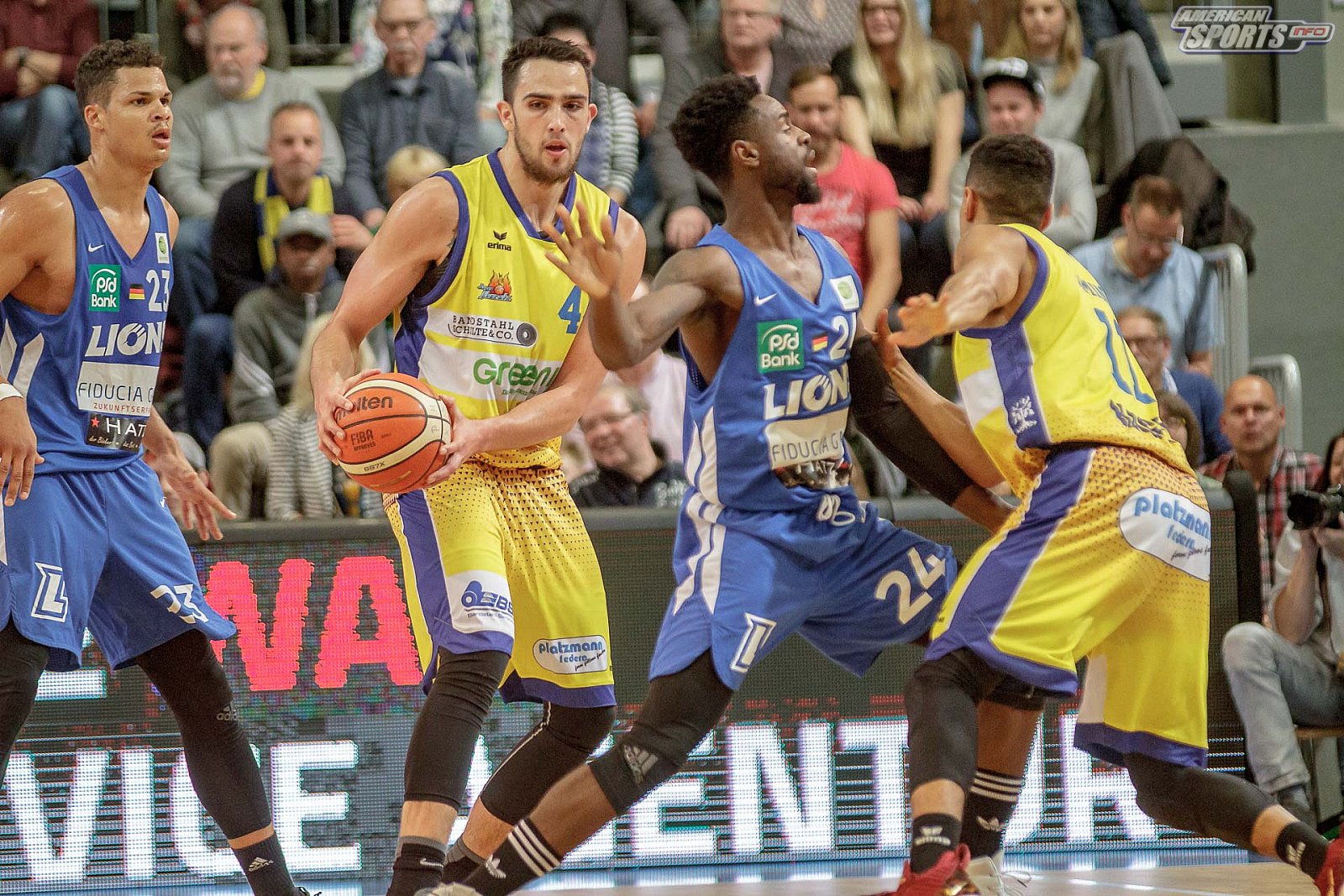 ProA Basketball: Phoenix Hagen vs PS Karlsruhe Lions 87:94 04.11.2018