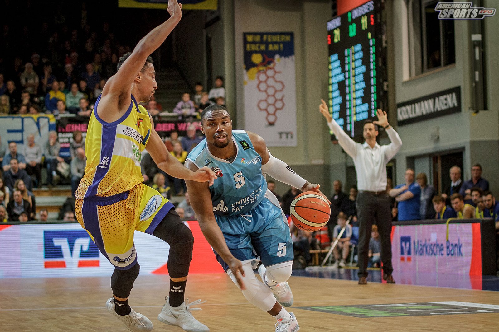ProA Basketball: Phoenix Hagen vs Uni Baskets Paderborn 83:82 08.12.2018
