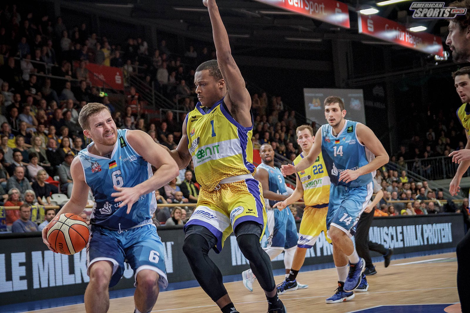 ProA Basketball: Phoenix Hagen vs Uni Baskets Paderborn 83:82 08.12.2018
