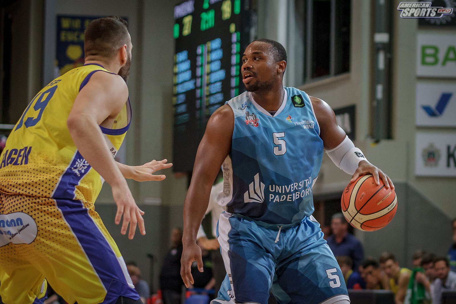 ProA Basketball: Phoenix Hagen vs Uni Baskets Paderborn 83:82 08.12.2018