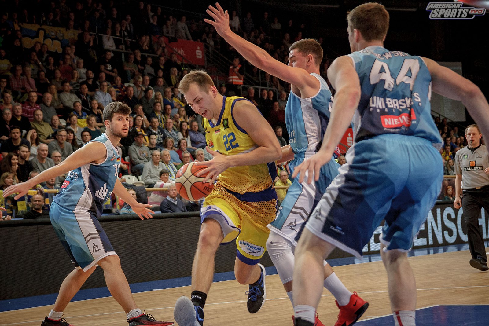 ProA Basketball: Phoenix Hagen vs Uni Baskets Paderborn 83:82 08.12.2018