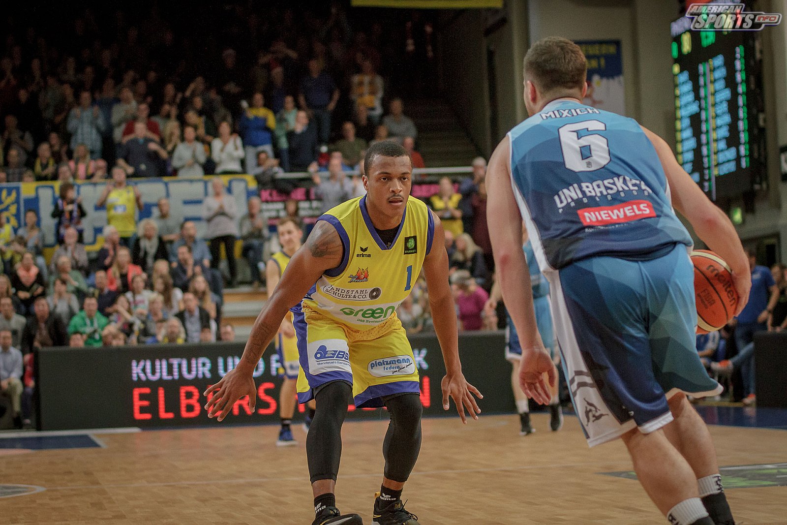 ProA Basketball: Phoenix Hagen vs Uni Baskets Paderborn 83:82 08.12.2018