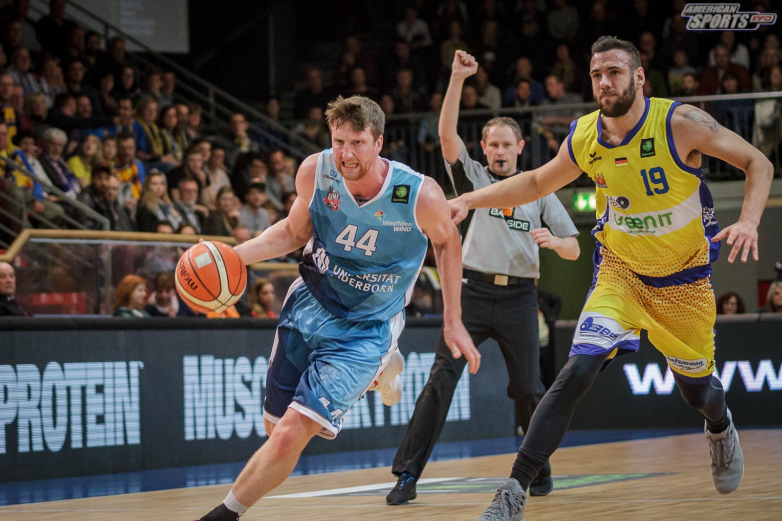 ProA Basketball: Phoenix Hagen vs Uni Baskets Paderborn 83:82 08.12.2018