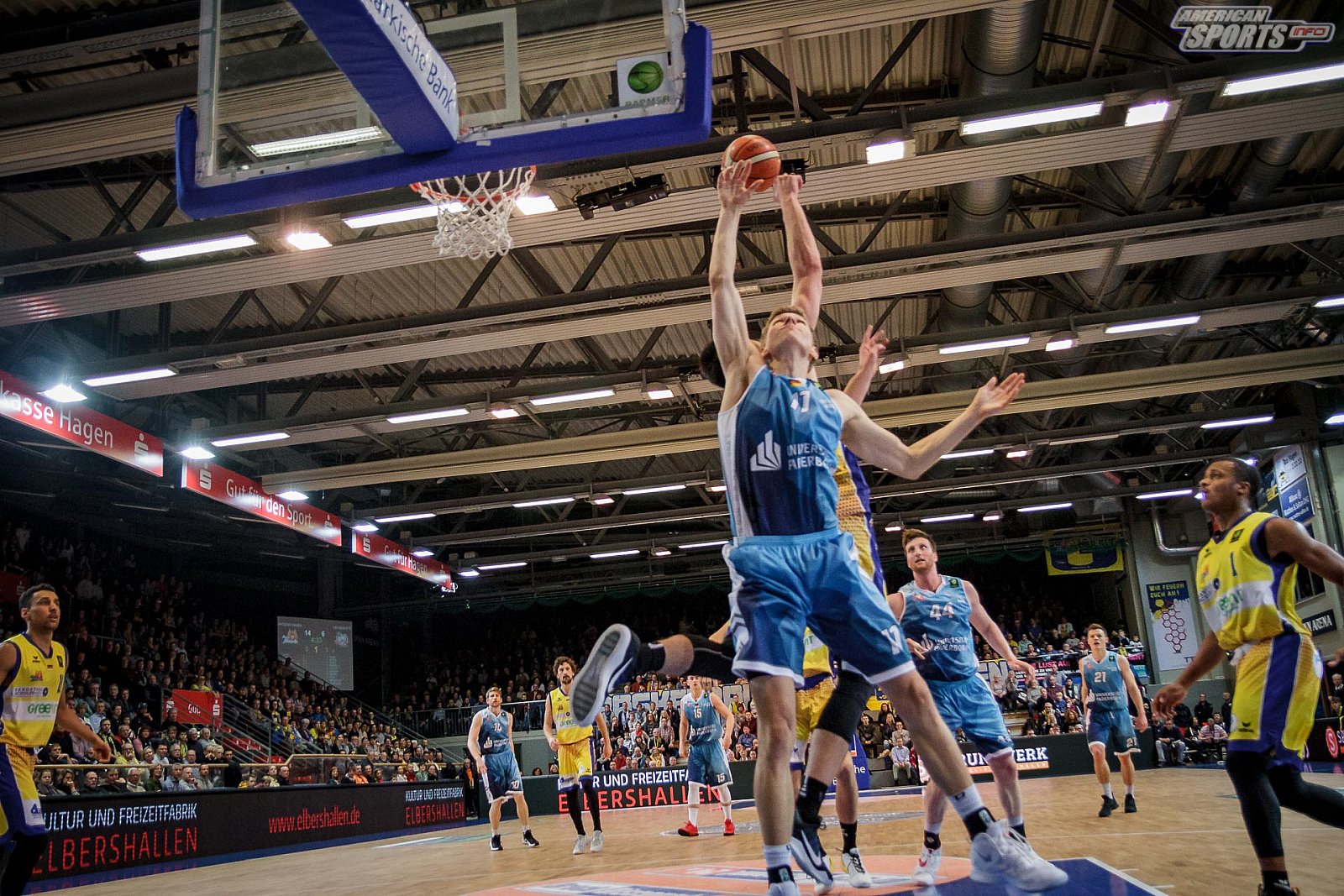 ProA Basketball: Phoenix Hagen vs Uni Baskets Paderborn 83:82 08.12.2018
