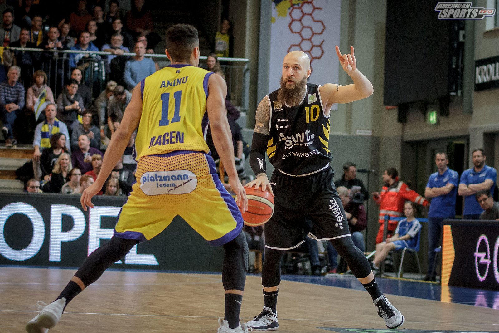 ProA Basketball: Phoenix Hagen vs Tigers Tübingen 89:101 02.02.2019