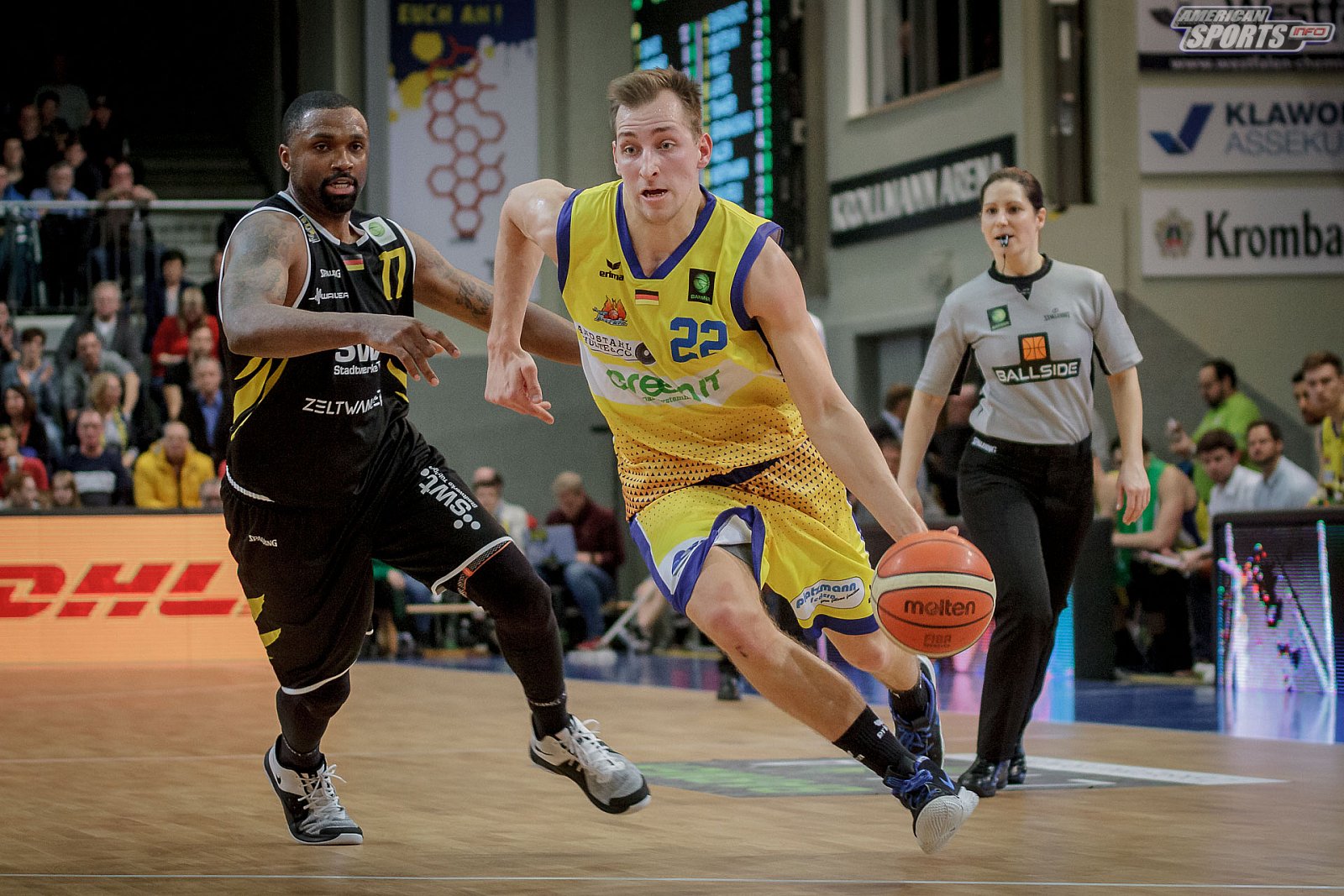 ProA Basketball: Phoenix Hagen vs Tigers Tübingen 89:101 02.02.2019