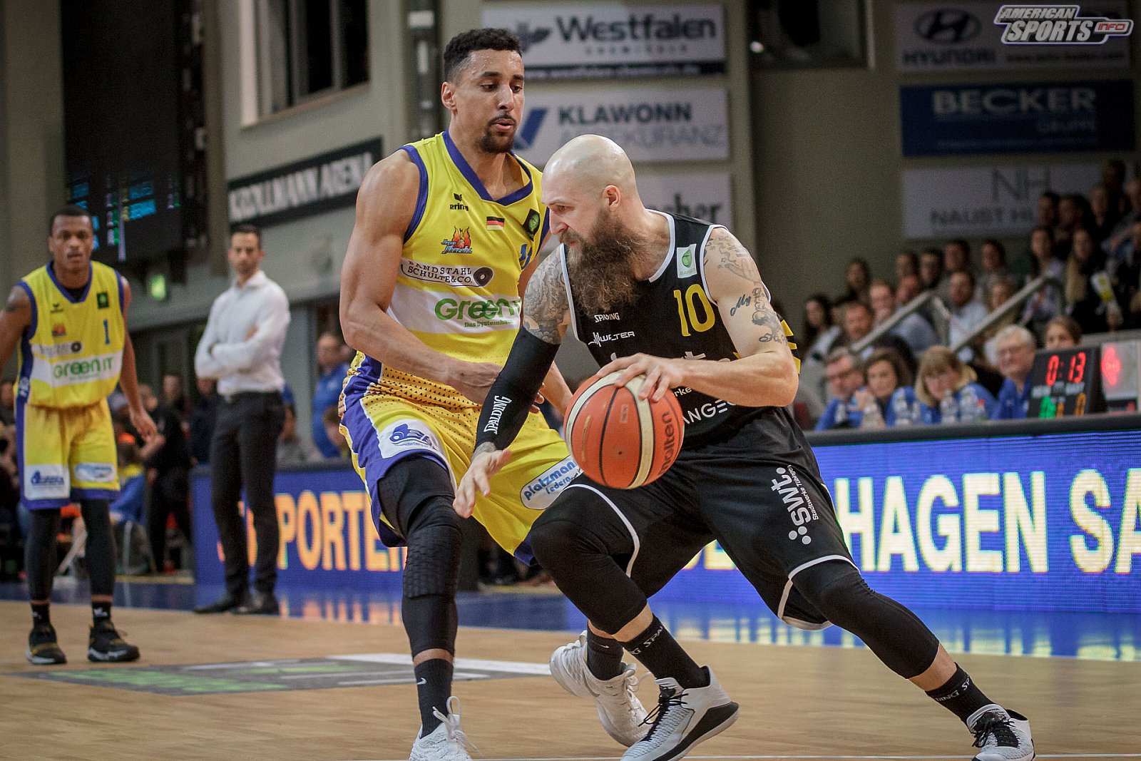 ProA Basketball: Phoenix Hagen vs Tigers Tübingen 89:101 02.02.2019