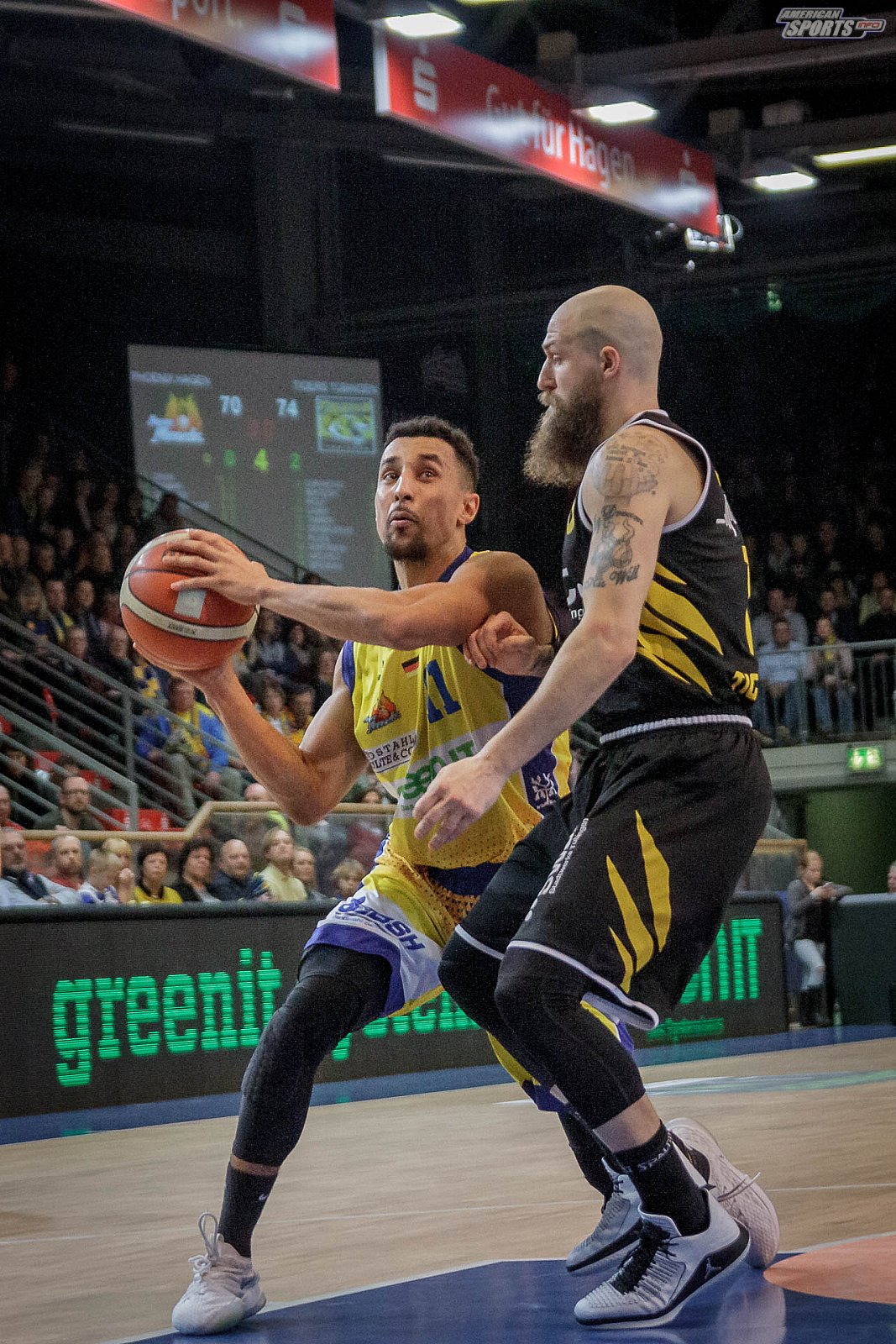 ProA Basketball: Phoenix Hagen vs Tigers Tübingen 89:101 02.02.2019