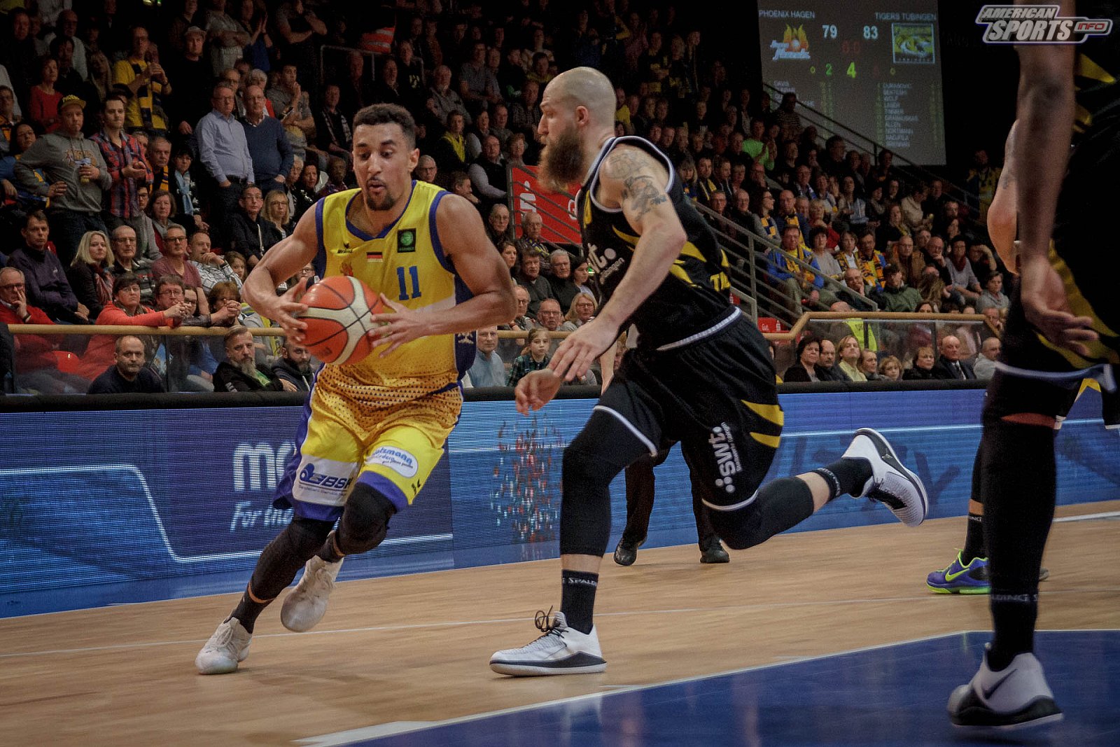 ProA Basketball: Phoenix Hagen vs Tigers Tübingen 89:101 02.02.2019