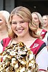 ELF: Die Pyromaniacs Cheerleader beim Heimspiel von Rhein Fire gegen die Hamburg Seadevils am  13.08.2023