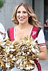 ELF: Die Pyromaniacs Cheerleader beim Heimspiel von Rhein Fire gegen die Hamburg Seadevils am  13.08.2023