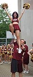 Die Cheerleader beim Spiel Frankfurt Galaxy vs Rhein Fire am 02.06.2024