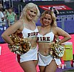 Die Cheerleader beim Spiel Vienna Vikings vs Rhein Fire (26:33) am 21.06.2025