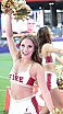 Die Cheerleader beim Spiel Vienna Vikings vs Rhein Fire (26:33) am 21.06.2025